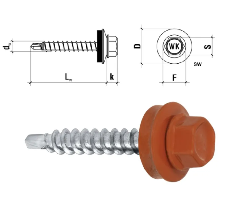 Wkręty farmerskie do drewna WFD